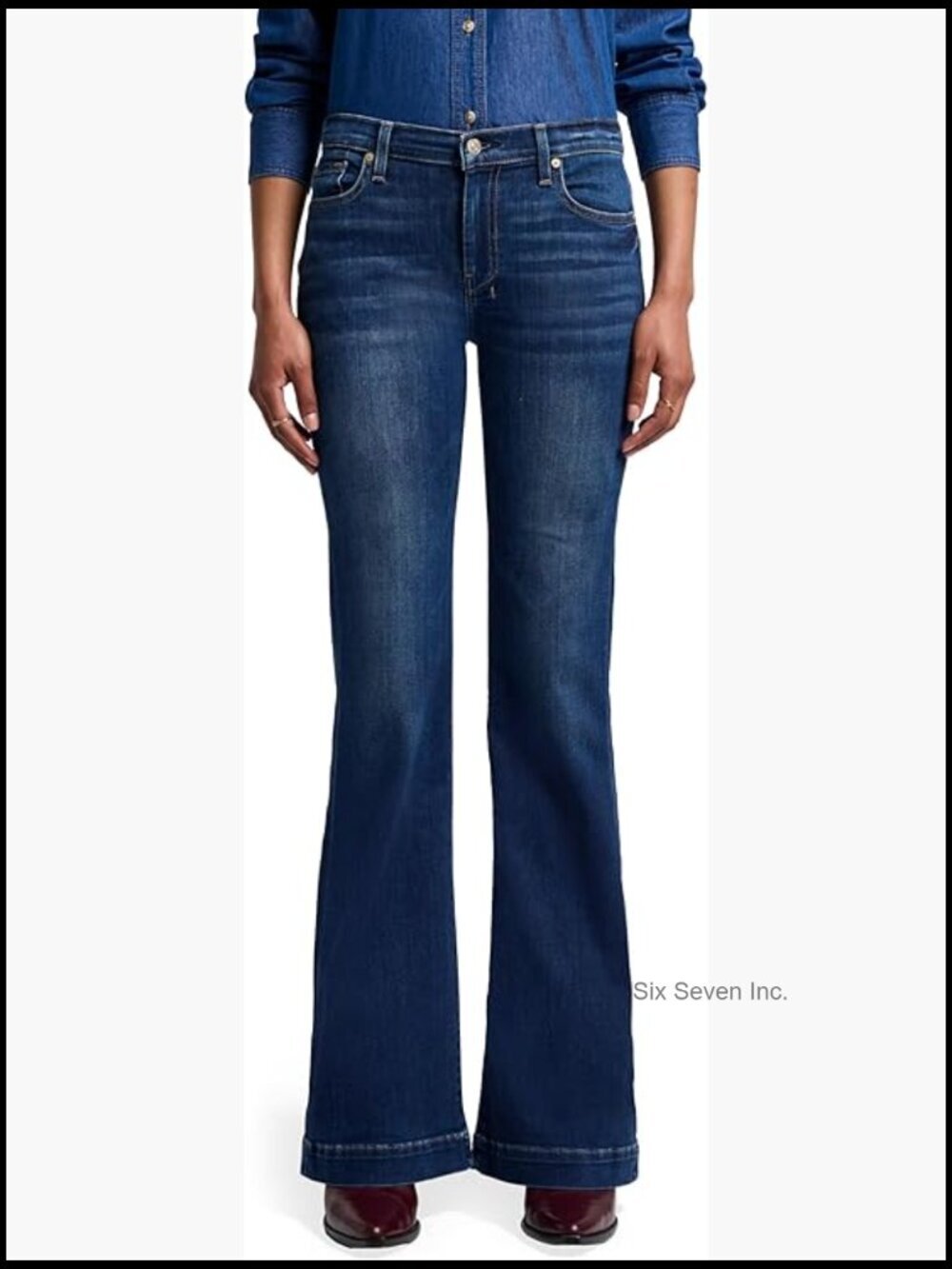 Slim Illusion Jeans - Flare-Leg Stretch Denim